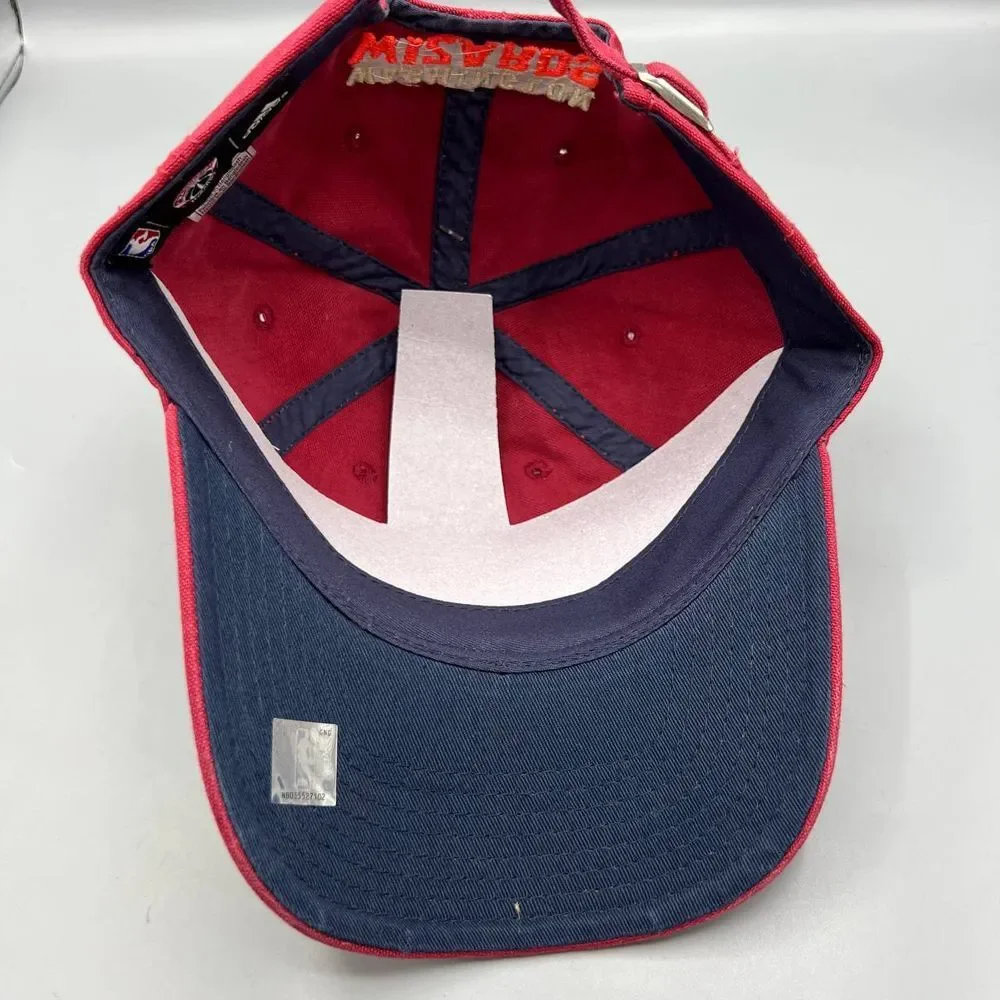 Washington Wizards Hat‎ Men Red Blue Adidas Strap Back Cap